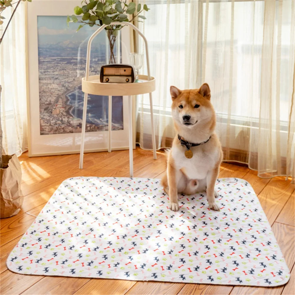 Dog Pee Pad Blanket,Reusable Puppy Pads,Washable Puppy Training Pad,Pet Pee Pad,Leak-Proof Potty Pad,For Small Medium Large Dogs